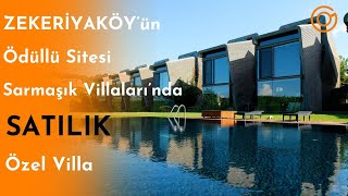 Zekeriyaköyde Ödüllü Konseptli Sitede Satılık Villa [upl. by Sral]