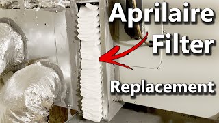 How To Replace an Aprilaire AC filter [upl. by Acnaib]