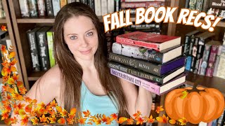 🍁 FALL FANTASY amp ROMANTASY BOOK RECOMMENDATIONS 🍁 [upl. by Keverne]