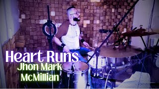 Vitim batera  Heart Runs  Drum Cover Play Along  Jhon Mark McMillian music shorts worship [upl. by Eitsud323]