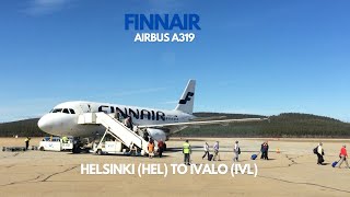 Above the Arctic Circle  Finnair I Helsinki to Ivalo Finland [upl. by Aretse]