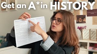 How I Revised for HISTORY A Level revision resources how to structure essays and more [upl. by Dduj]