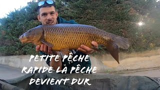 pêche rapide  la peche devient dur  frénésie carpe [upl. by Breech]