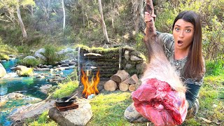 Epic Deer Hunting In The Wild  Bush Craft  Catch amp Cook 2023 [upl. by Htnicayh]