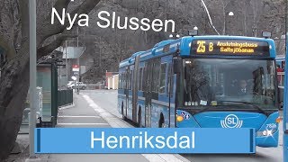 Nya Slussen  Saltsjöbanan i Henriksdal [upl. by Laura]