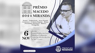 Prêmio Macedo Miranda 2024 [upl. by Aisereht280]