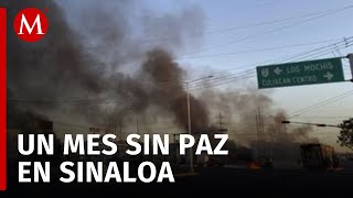 Sinaloa enfrenta un mes de violencia con 155 muertos y 171 desaparecidos [upl. by Gilli]