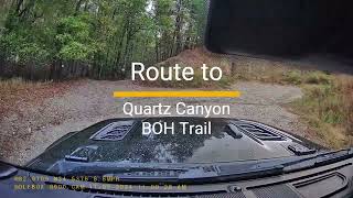 Quartz Canyon  BOH Trail [upl. by Eirollam]