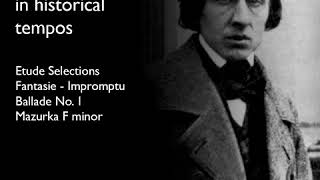 Fantasie  Impromptu Op 66  Historical tempo  F Chopin [upl. by Prent526]