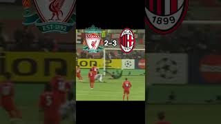 Ac milan vs Liverpoolfootball [upl. by Jessee]