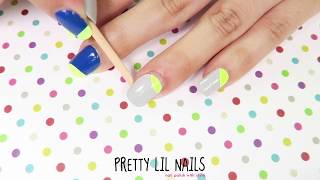 如何拆卸Dashing Diva貼式Gel甲 How to Remove Dashing Diva Magic Press Nails by Pretty Lil Nails [upl. by Bernj706]