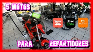 Las 5 MEJORES MOTOS para REPARTIR en UBER EATS RAPPI Y DIDI  version italika  DIANAID [upl. by Alaecim]