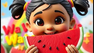 Wa Wa Watermelon 🍉  Fun and Catchy Toddler Song for Kids 🎵  SingAlong Nursery Rhyme [upl. by Nahsor]