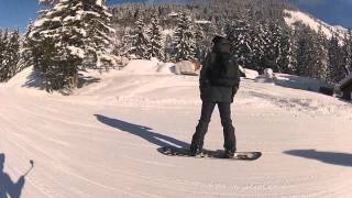 Snowboarding in Les Trois Vallées february 2013 [upl. by Nilloc]