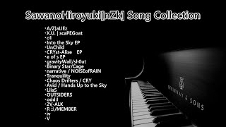 SawanoHiroyukinZk Song Collection [upl. by Neirb836]