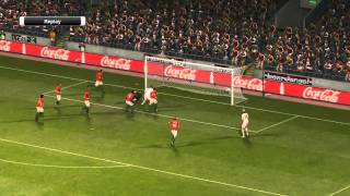 PES 2011  UEFA Euro 2011  Portugal vs Czech Republic  3rd Match  Group Round [upl. by Nnylacissej]