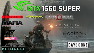 GeForce GTX 1660 SUPER 6GB  RYZEN 5 5600 Test in 10 Games 1080p [upl. by Hpesoj125]