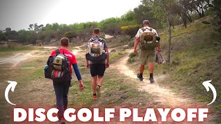 The Strangest Disc Golf Playoff [upl. by Goodhen]