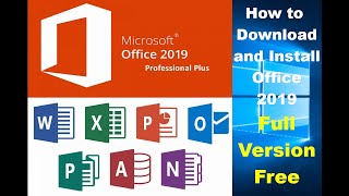 How to Install Office 2019 for free Full Version 2019 Lifetime License [upl. by Prissie]