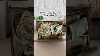 Would you try this savings box savings moneysaving moneybox howtosavemoney [upl. by Moya837]