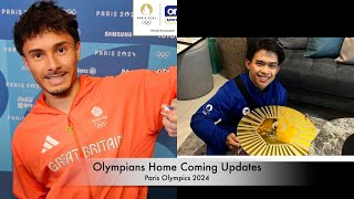 Paris Olympics 2024  Home Coming Updates after Olympics [upl. by Turtle]