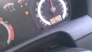 Fabia vrs remapped 060mph test [upl. by Emmons]