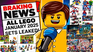 LEGO LEAKS January 2025 [upl. by Low149]