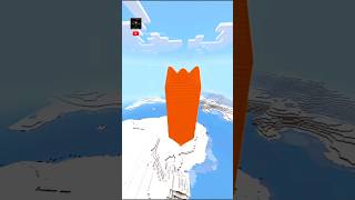 Minecraft Tower lava 🔥 shorts minecraft [upl. by Norit]