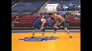 2001 NDSU vs CarsonNewman 157Hwt Div II National Duals  QF [upl. by Cummings]