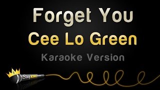 Cee Lo Green  Forget You Karaoke Version [upl. by Eddina]