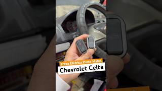 Trava Elétrica no Porta Malas Chevrolet Celta ☑️ celta chevrolet shorts [upl. by Yllaw]