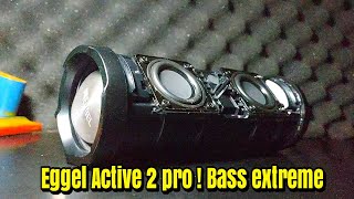 Eggel Active 2 Pro  Bass extreme test [upl. by Aiekan]