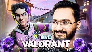 🔴 Valorant India Live  3 hour noobs stream  PART  9 viral valorant vct vctmasters giveaway [upl. by Oletta]