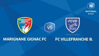 J18  Marignane Gignac FC  FC Villefranche I National FFF 20182019 [upl. by Tiemroth]