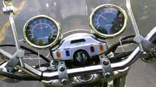 1985 YAMAHA XV1000 Virago Gold Test Ridewmv [upl. by Dola]