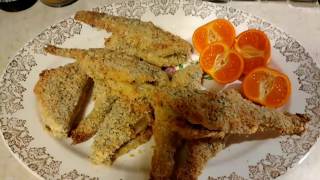 Best fish breading ever Parmesan Panko Crusted Breaded fish Recipe Better than Gordon Ramsay [upl. by Juno111]