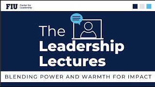 The Leadership Lectures featuring Dr Suzanne Peterson [upl. by Yuria408]