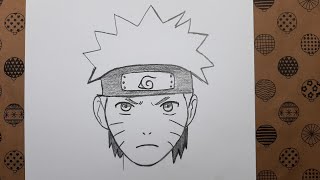 Anime Çizimi Adım Adım Naruto Nasıl Çizilir Çizim Hobimiz Çizimleri  Easy Naruto Drawing [upl. by Hinze]