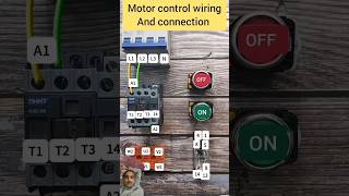 motor control wiring [upl. by Lashonde]