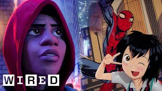 How Animators Created the SpiderVerse  WIRED [upl. by Nalod796]