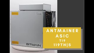 Antminer T19 overlocking software 119ThS Разгон T19 [upl. by Eenert]