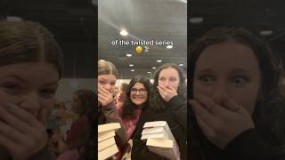 I met the author of the twisted series bookish booktok booktube bookreview bookish bookworm [upl. by Holden]