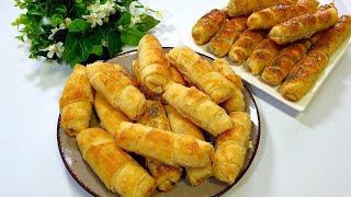 YİYENLER EL AÇMASI ZANNEDECEK 🥐HAZIR YUFKAYLA SİRKELİ UNLU ÇITIR ÇITIR BÖREK Denediniz mi ✅💯 [upl. by Domineca801]