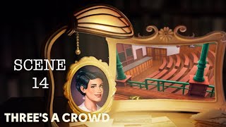 Three’s a Crowd Secrets Event SCENE 14  Lecture Hall No loading screens June’s Journey [upl. by Carrew]