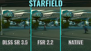 DLSS Super Resolution 35  Starfield  1440p  RTX 3070  vs FSR 2 Native DLSS 251 3130 [upl. by Constanta]