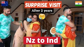 Surprise Visit to India  Meeting my mom after years she got emotional 🥺😢 [upl. by Aihsyn265]