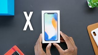 Apple iPhone X Unboxing [upl. by Elana]