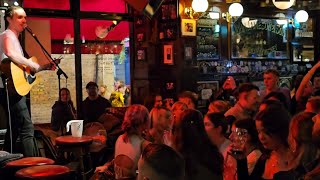 The Rattlin Bog  Temple Bar Dublin  Irish Folk Song [upl. by Tavish297]