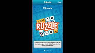 How To Play Ruzzle  Janiyah Final Project [upl. by Venn681]