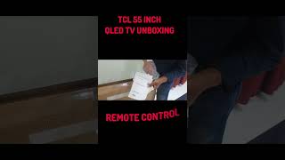 TCL 55 INCH QLED TV UNBOXING [upl. by Alyahsat]